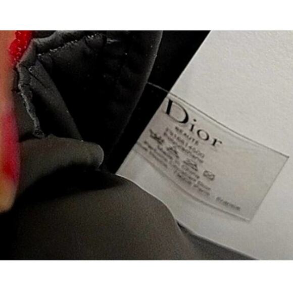 DIOR Crossbody Purse 6.5" Square RED GLOSSY converted Cosmetic bag w GOL… - Picture 16 of 16